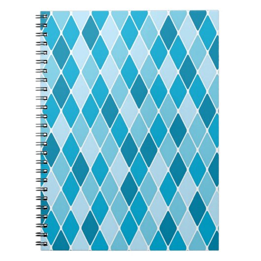 Harlequin winterpatroon notitieboek (Voorkant)