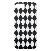 Harlequin, zwart en wit Case-Mate iPhone case (Achterkant)