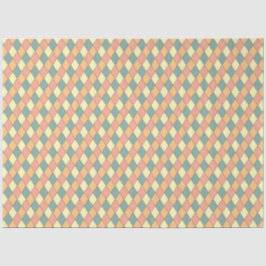 Harlequine Diagonal in Pastels Tissuepapier