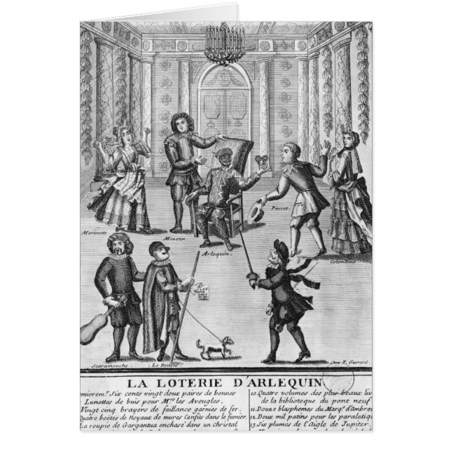 Harlequin's loterij (Voorkant)