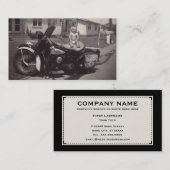 Harley baby visitekaartje (Voorkant / Achterkant)