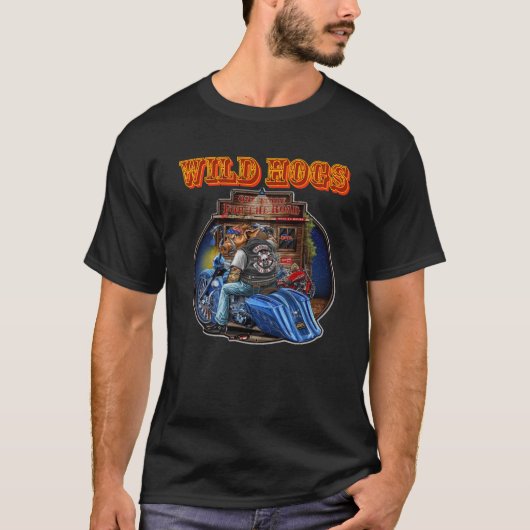 Harley Bagger Roadhouse t shirt (Voorkant)