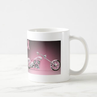 Harley Bike Pink Ribbon Breast Cancer Koffiemok