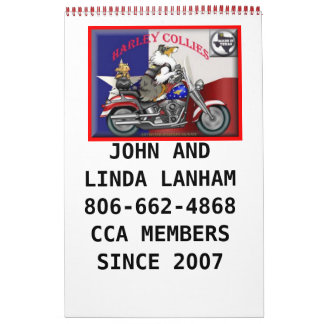 Harley Collies Kalender