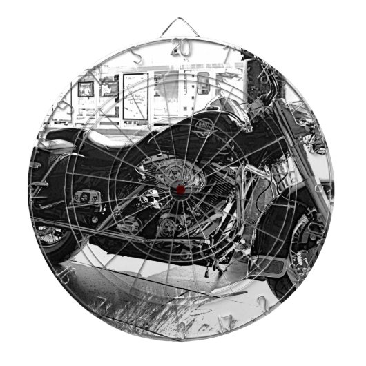 Harley Dartbord (Voorkant)