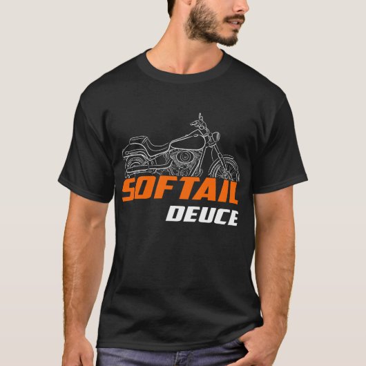 Harley-Davidson FXSTD & FXSTDI Softail Deuce T-shirt (Voorkant)