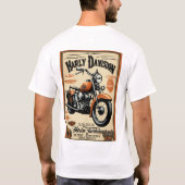 Harley Davidson Gepersonaliseerd T-shirts (Achterkant)