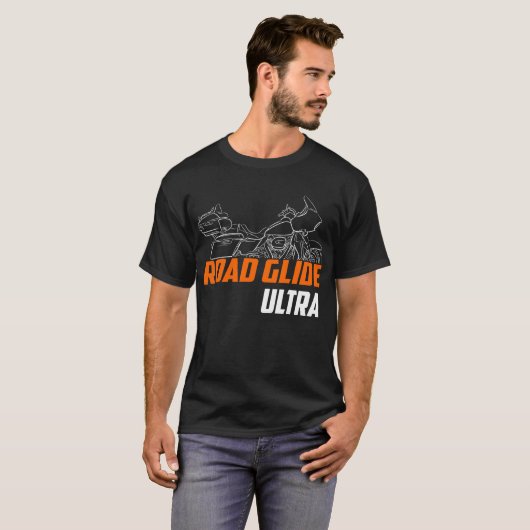 Harley-Davidson Road Glide Ultra FLTRU 2017-2019 T-shirt (Voorkant volledig)