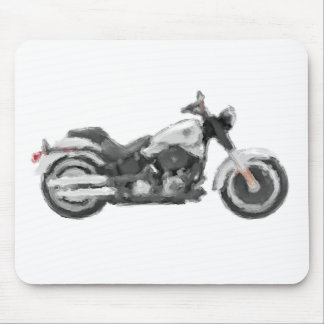 Harley FLSTFB Fat Boy Hand Painted Art Brush Muismat
