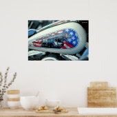 Harley Fuel Tank - S.D. Poster (Keuken)