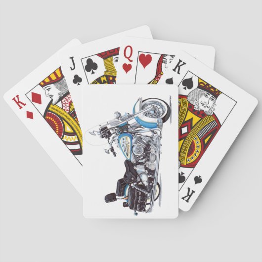 Harley Heritage Poker-kaarten Pokerkaarten (Achterkant)