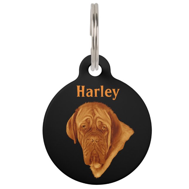 "Harley" hond huisdier tag, Huisdierpenning (Voorkant)