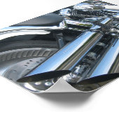 Harley Motorcycle Poster (Hoek)