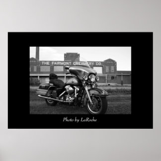 Harley op Creamery Poster