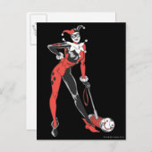 Harley Quinn 2 Briefkaart (Voorkant / Achterkant)