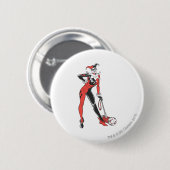 Harley Quinn 2 Ronde Button 5,7 Cm (Voorkant /achterkant)