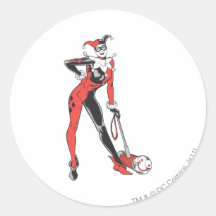 Harley Quinn 2 Ronde Sticker