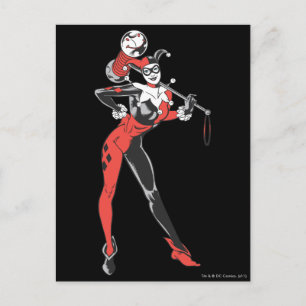 Harley Quinn 4 Briefkaart