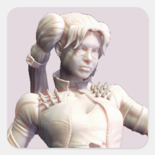 Harley Quinn Alternate 2 Vierkante Sticker
