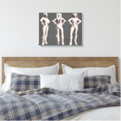 Harley Quinn Alternate Turnround Canvas Afdruk (Insitu (Slaapkamer))