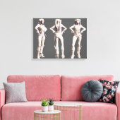 Harley Quinn Alternate Turnround Canvas Afdruk (Insitu (Woonkamer))