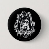 Harley Quinn Badge Ronde Button 5,7 Cm (Voorkant)