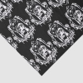 Harley Quinn Badge Tissuepapier (Detail)