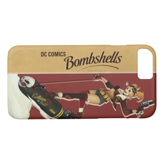 Harley Quinn Bombshells Pinup Case-Mate iPhone Case (Achterkant (Horizontaal))