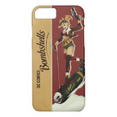 Harley Quinn Bombshells Pinup Case-Mate iPhone Case (Achterkant)