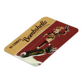 Harley Quinn Bombshells Pinup Magneet (Linkerzijde)