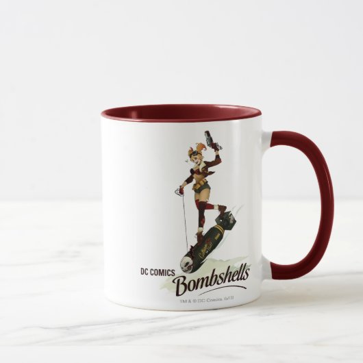 Harley Quinn Bombshells Pinup Mok (Rechts)