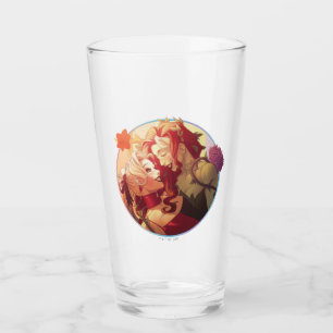 Harley Quinn en Poison Ivy Pride Comic Hoesje Glas