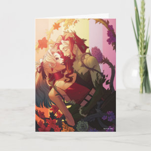 Harley Quinn en Poison Ivy Pride Comic Hoesje Kaart