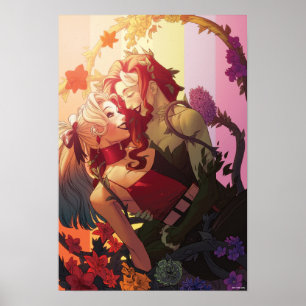 Harley Quinn en Poison Ivy Pride Comic Hoesje Poster