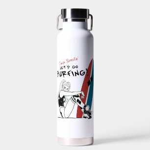 Harley Quinn - Laten we gaan surfen Waterfles