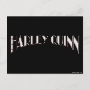 Harley Quinn - Logo Briefkaart