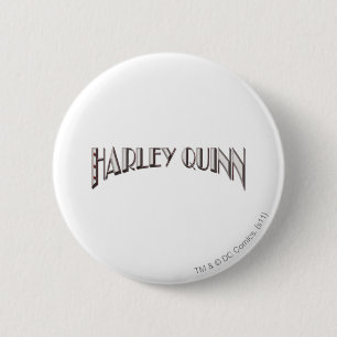 Harley Quinn - Logo Ronde Button 5,7 Cm