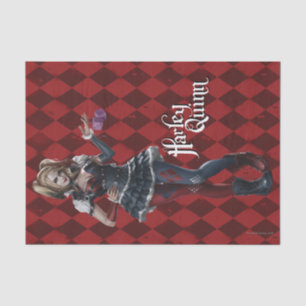 Harley Quinn met Fuzzy Dice Tissuepapier