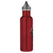Harley Quinn met Fuzzy Dice Waterfles (Links)