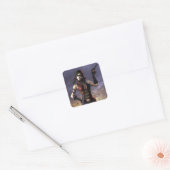 Harley Quinn Vierkante Sticker (Envelop)