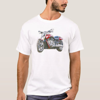 Harley VRSCF V Rod Hand Painted Art Brush Shirt