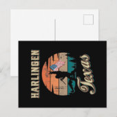 Harlingen Texas Briefkaart (Voorkant / Achterkant)