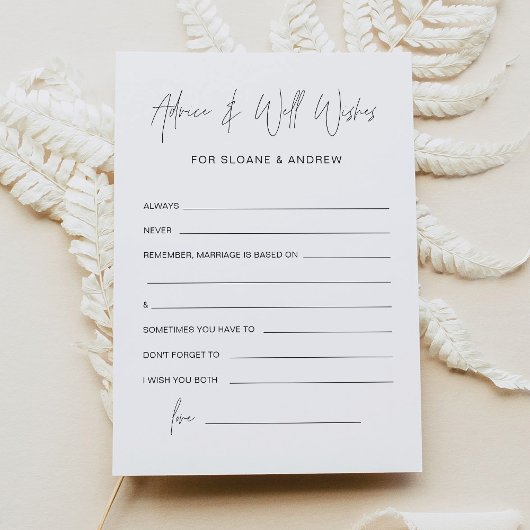 HARLOW Advies en het allerbeste voor Bruid en Brui Kaart