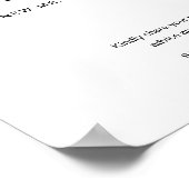 HARLOW-advies en -weddenschappen Poster (Hoek)