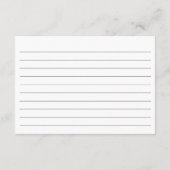 HARLOW Conseils d'éducation Baby shower carte cons (Dos)