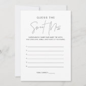 HARLOW devine la carte de jeu Sweet Mess (Devant)