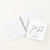 HARLOW Edgy Modern Minimalist Photo Livre d'or (Intérieur)