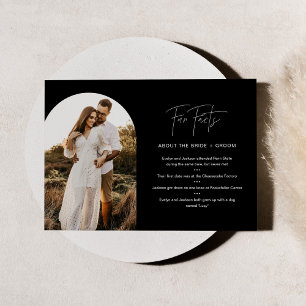 HARLOW Fun-feiten over de Kaart van de Bride en de