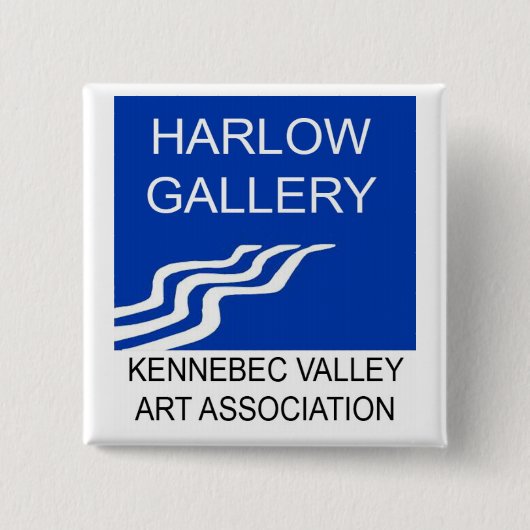 Harlow Gallery/KVAA Logo Button (Voorkant)