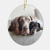 Harlow, Indiana en Reese Keramisch Ornament (Links)